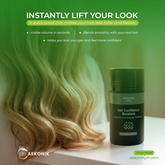 AEKONIK Hair Confidence Boosters – Instant Volume Hair Fibers