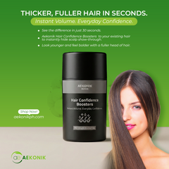 AEKONIK Hair Confidence Boosters – Instant Volume Hair Fibers