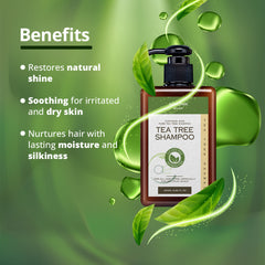 AEKONIK Tea Tree Shampoo - 280ML (9.86 FL OZ)