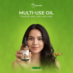 AEKONIK 100% Pure Jojoba Oil - Nourishing and Moisturizing - Cold Pressed - 118ML